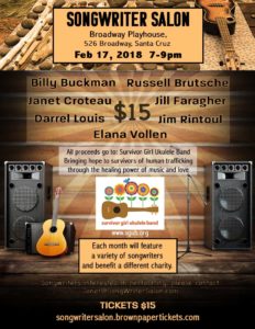 Feb 17 Songwriter Salon